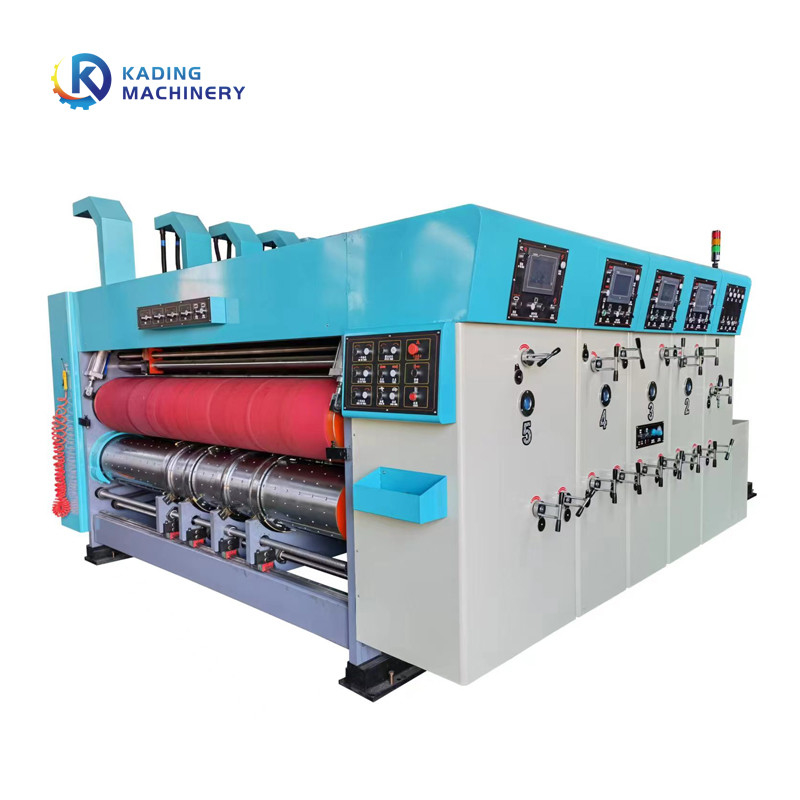 Flexo Ink Carton Printing Machine เครื่องพิมพ์อัตโนมัติสำหรับทำกล่องลูกฟูก