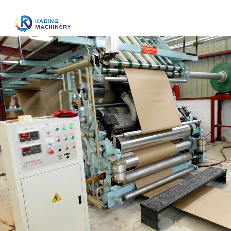 เครื่องทำกล่องกระดาษแข็ง 3 / 5 / 7 ชั้น Sheet Card Board Making Machine 1200mm