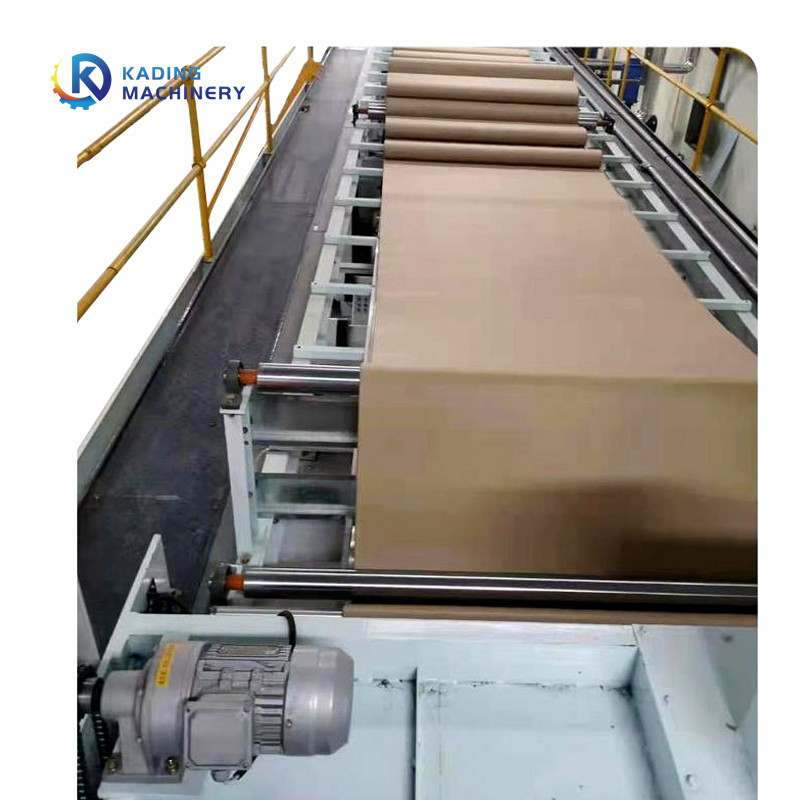 ลอนลอน 3 ชั้นพร้อม Liner Pre Heater และ Single Facer Machine
