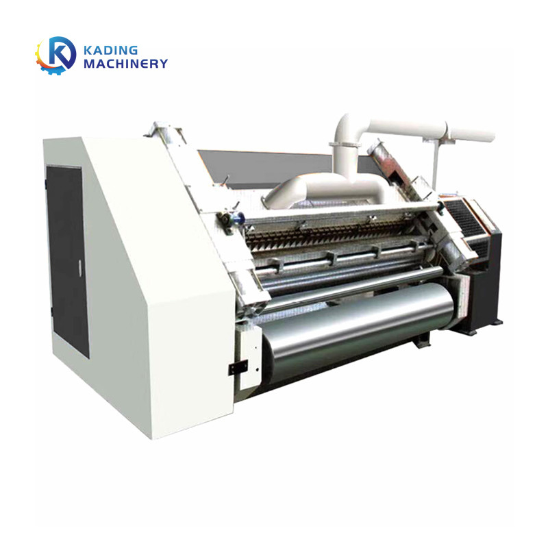 B Flute Corrugated Single Facer 1400 2200mm ความกว้างการทำงาน Steam Heating