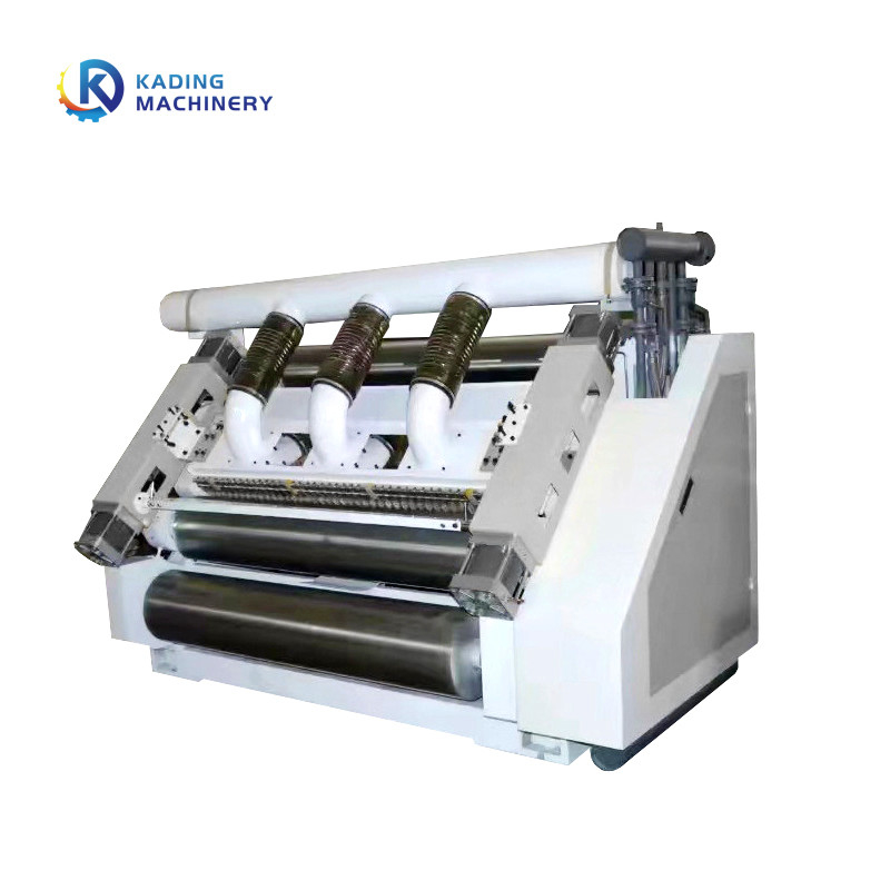 100m/Min Single Facer Corrugation Machine ความเร็วการทำความร้อนด้วยไอน้ำอัตโนมัติ