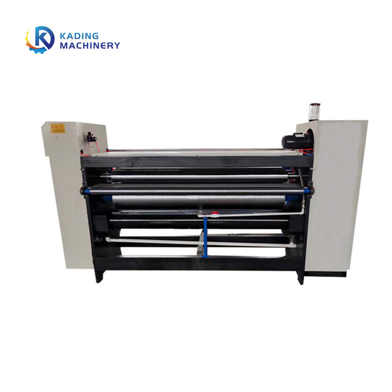 ABC E Flute Single Facer Corrugated Machine อบไอน้ำด้วยความเร็วสูง
