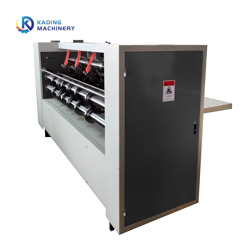 8 Shrafts Thin Blade Slitter Scorer Machine ปรับด้วยมือ 70 ม./นาที
