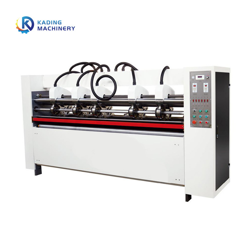 8 Shrafts Thin Blade Slitter Scorer Machine ปรับด้วยมือ 70 ม./นาที