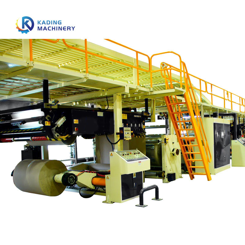 3 / 5 แปลกรวดเร็ว Ply เครื่อง corrugation ใบเดียว 220m / นาที ความเร็วการทํางาน