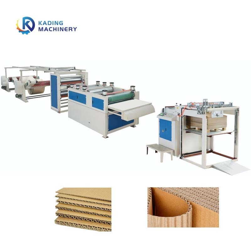 ความเร็วสูง 5 ชั้น สาย corrugated สําหรับการผลิตกระดาษและกระดาษกล่อง corrugated