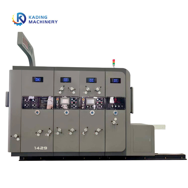 เครื่องพิมพ์กล่องคอร์กูเกต 5 สี Flexo Printing